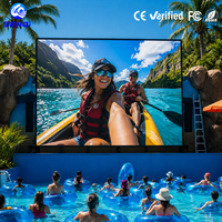 Écran LED extérieur haut de gamme, étanche IP66, haute résolution, panneau d'affichage numérique LED pour piscines de luxe