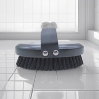 Brosse corporelle en bois naturel de qualité supérieure, à marque privée, pour brossage à sec de la peau, brosse de bain