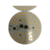 Perakitan PCB Modul Aluminium SMD Papan Sirkuit PCBA untuk Lampu LED Penerangan Bulat Placa Persegi Panjang Pembuatan