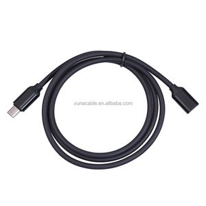 Câble adaptateur USB Type C vers <span class=keywords><strong>DHM</strong></span> 1m USB 3.1 Type C mâle vers câble de connexion Dongle d'extension de mise en miroir d'écran 10G - Product Image 1