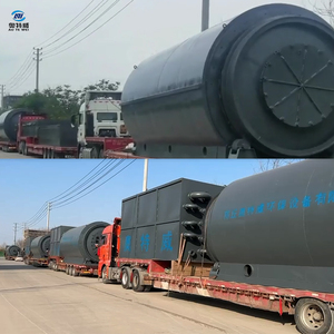 Daha iyi yakıt geri dönüşüm Pyrolysis ekipmanları için 15 ton yarı otomatik atık lastik plastikleri günlük işleme - Product Image 2