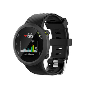 Bandes TPE de remplacement à dégagement rapide avec outils gratuits Bracelets de montre en silicone pour <span class=keywords><strong>Garmin</strong></span> <span class=keywords><strong>Forerunner</strong></span> <span class=keywords><strong>45</strong></span> / <span class=keywords><strong>45S</strong></span>/Swim 2 - Product Image 6