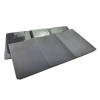 Porte-documents automobile pliable en PVC souple avec logo personnalisé, pochette en plastique pour immatriculation et assurance, étui pour permis de conduire