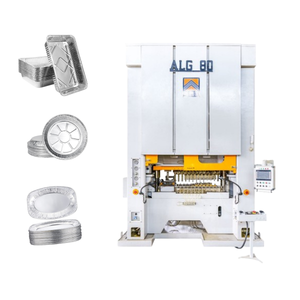<strong>Punch</strong> Press Production <strong>Line</strong> for Automatic Disposable Aluminum Foil Food Takeaway Container - Product Image 1
