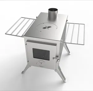 Portable stainless steel 304 Sauna stove with water tank and water boiler