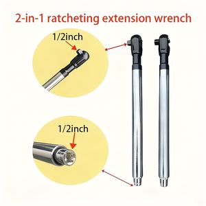Ferramenta Automotiva Multifuncional <span class=keywords><strong>2</strong></span> em 1: Chave Catraca com Cabo Longo para Manutenção de Veículos e Remoção de Parafusos - Product Image 2
