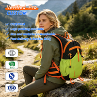Wasserdichter Kletterrucksack mit individuellem Logo, Jagd-Outdoor-Tasche, Marathon-Offroad-Radfahr-Wasserbladder-Wanderrucksack