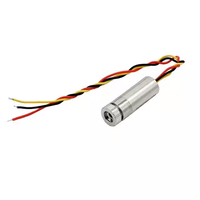 Fcousable 3-5V 658nm 150mW Módulo láser de punto rojo para puntero láser