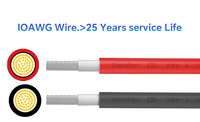 JZD-KABEL TÜV-zertifiziertes H1Z2Z2-K PV-Solar kabel 2,5 mm² 4 mm² 6mm ² 10mm ² 16mm ² Schwarze und rote Photovoltaik-Gleichstrom kabel