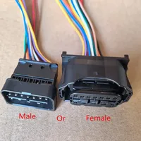 Connecteur de phare 12 broches mâle/femelle, prise de lampe, fil de connexion, fabriqué en Chine pour X1, X5, F15, X6, Mini, E90, E92, 320, 325, X1E90, F18, 52