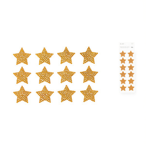 Autocollant en strass scintillant ILAN en forme d'étoile 32 cm, paillettes adhésives décoratives - Product Image 1