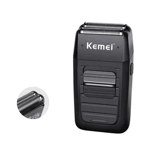 Wholesale Kemei Men Shaver Electric Kemei 1102 Barber Foil Shaver Rechargeable männer rasieren maschine