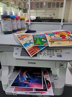 Encres à colorant à base d'eau pour la main-d 'œuvre Epson C21000 C5000a C6000a C17590 C20590 C20600 C20750 avec une nouvelle bouteille design