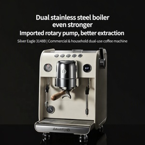 <span class=keywords><strong>Cafetera</strong></span> Semiautomática en Oferta, <span class=keywords><strong>Cafetera</strong></span> Espresso Comercial para Uso Doméstico, Eléctrica, de Plástico - Product Image 3