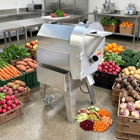 Commerciële aardappelsnijder Automatische groentesnijder Snijmachine voor groenten