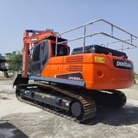 Excavator Crawler Doosan DX300LCA 30 Ton Model 2024 Jam Kerja Rendah, Excavator Hidrolik Besar, Excavator Bekas Doosan