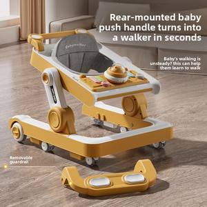 남성 여성을위한 음악 플라스틱 프레임이있는 다기능 안티 올렉 안티 롤 베이비 워커 조기 교육 장난감 자동차 - Product Image 2