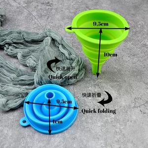 Embudo de Silicona Plegable Multifuncional para Cocina, Mini Embudo de Silicona Plegable - Product Image 2