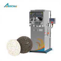Machine à croustilles de riz, extrudeuse de chips de riz soufflé pour la production de snacks de riz avec moule personnalisé multi-formes