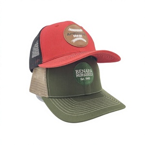 Gorra Trucker Richardson 112 Más Vendida, Parche de Cuero Personalizado, MOQ Bajo, Artículo de Fábrica Profesional Confiable - Product Image 3