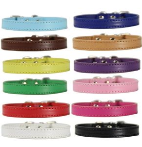 Großhandel Classic Striped PU Leder Haustier Halsband Guter Preis Hund und Katze Blank für Sublimation - Product Image 1