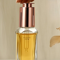 Flacon compte-gouttes carré en verre de 30 ml avec capuchon doré, flacons de parfum vides, emballage de luxe pour sérum et huile, marque Baixin, usine