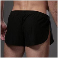 Shorts pour hommes en gros, personnalisables avec logo, en nylon, sexy, confortables, séchage rapide, pour l'été, type boxer ou de détente