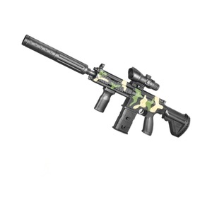 Pistolet à balles souples électrique automatique, jouet pour enfants, simulation de mitraillette M416, petit pistolet unisexe, équipement PUBG, plastique - Product Image 5