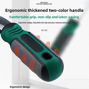 EXPLOIT Jeu de clés rapides Outil de réparation automobile avec <span class=keywords><strong>grande</strong></span> petite bougie d'allumage volante Pneu à douille hexagonale extérieure CRV Manchon de roue métrique - Product Image 4