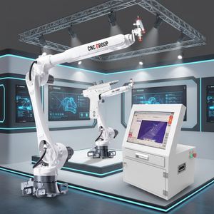 Robot de peinture automatique à 6 axes à longue portée, robot de revêtement industriel robuste pour le traitement de surface de grandes pièces - Product Image 1