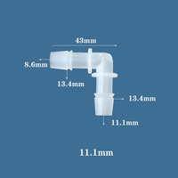 Raccord coudé rapide Chang En de qualité alimentaire 16 mm, connecteur de tuyau à angle droit, raccord de tuyauterie à tête coudée, minimum Commander 1 pièce