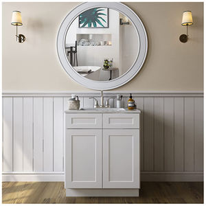 Armoires RTA à grand inventaire aux États-Unis Armoires de cuisine supérieures de style entrepôt Finition naturelle Armoire murale prête à expédier - Product Image 4