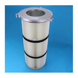 空气过滤器提取器用集尘器滤筒过滤器工业超滤筒PVDF型