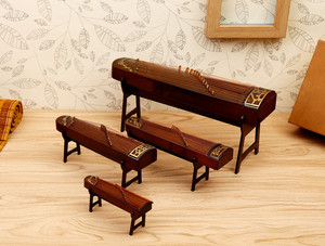 Guzheng, pipa, erhu đồ trang trí <span class=keywords><strong>guqin</strong></span> trang trí cổ điển mô hình âm nhạc dân gian thủ công tinh xảo - Product Image 2