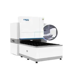 Máquina dobladora de paneles automática 3D, 4 ejes, CNC, prensa Tandem, Controlador gráfico de frenos, máquina de procesamiento de láminas de Metal, GKS-BC3015