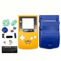 Coque de remplacement CTHTBZ IPS pour console Nintendo Game Boy Color, boîtier complet avec kit de boutons pour GBC
