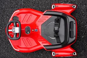 Kart électrique d'extérieur pour enfants, Karting électrique Version <span class=keywords><strong>Pro</strong></span> pour enfants âgés de 3 à 8 ans, voiture électrique - Product Image 5