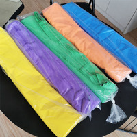 Couverture de Table jetable en plastique, rouleau blanc pour fête d'anniversaire, couvertures robustes, fournitures de jardin et de mariage, nappe duocube