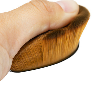 Pinceau à fond de teint en forme de pétale, pinceau à maquillage pour fond de teint, pinceau plat Kabuki, pinceau pour le visage, blush liquide, pinceau pour fond de teint en poudre - Product Image 5