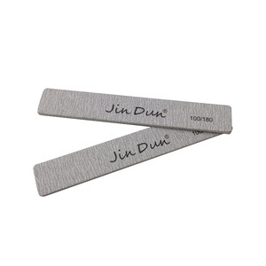 Nhà Sản Xuất Bán Buôn Trắng Đen Chuyên Nghiệp Ngựa Vằn Móng Tay Tập Tin Móng Tay Miếng Bọt Biển Nhãn Hiệu Riêng 100/180 Tùy Chỉnh Đệm Móng Tay - Product Image 6