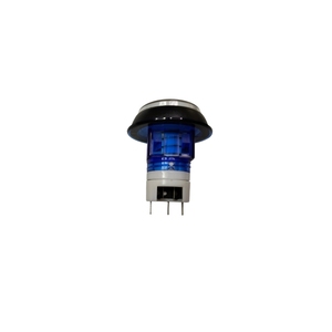 Interrupteur à bouton-poussoir rond de 40 mm avec LED, type boîtier, pour machine de jeu d'arcade et paiement par pièces, fournisseur chinois - Product Image 3