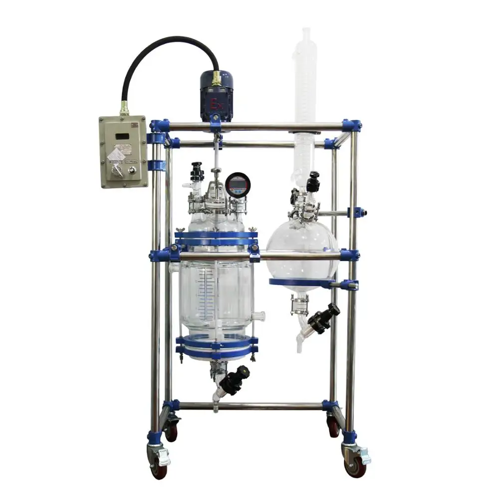 50L Hemp CBD Crystallization Equipment with 20L Recovery Flasks