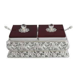 Recipiente de Cocina de Metal Chapado en Oro, Cuadrado, de Cerámica, para <span class=keywords><strong>Café</strong></span>, Especias, Olla con Tapa - Product Image 5