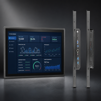 Panel PC Industrial Integrado de 21.5 Pulgadas con Pantalla Táctil IP65, I5-8250U, Android para Kiosco/Cajero Automático, Disponible en Stock