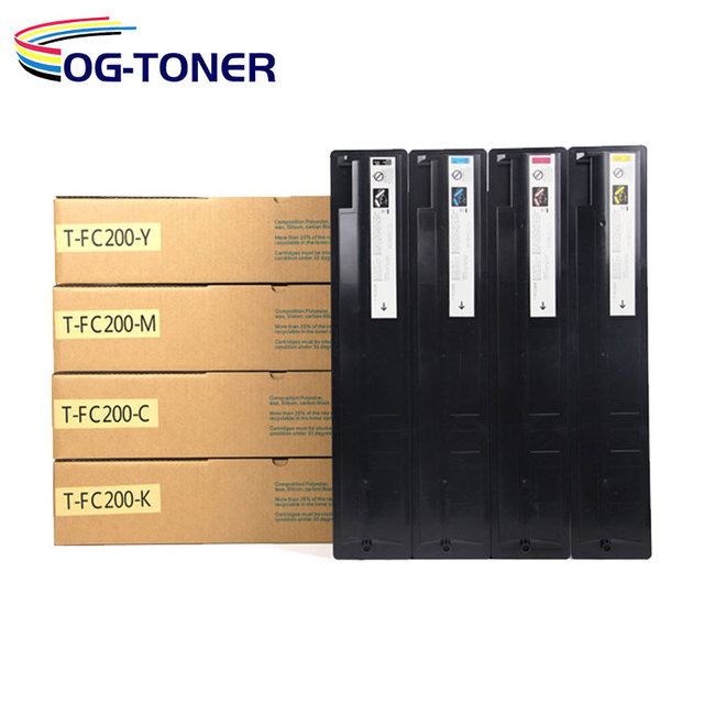 Factory Wholesale Compatible Toner Cartridge FC200 for Toshiba E-Studio 2000 2010 2500 2510AC FC-200 Toner Cartridge