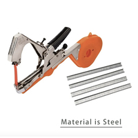 Agrafes 604C Manuel Raisin Tomate Reliure Clous Machine Industrielle/DIY Grade Tapener Personnalisé OEM Support Jardin Outil À Main