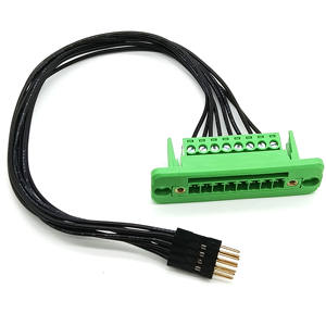 381mm 8Pin Blok Terminal Sekrup yang Dapat Dilepas dengan Kabel Sambungan dan Blok Terminal - Product Image 1