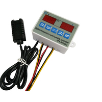 Thermomètre numérique Hygromètre Extension de cils LCD Température Humidité Compteur de cils Station météo Horloge