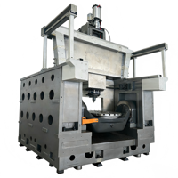 Centre d'usinage CNC à 5 axes de type portique FC650, machine industrielle de perçage et de fraisage, machine de fraisage CNC de grande envergure pour le métal
