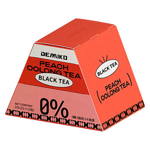 Vente en gros boîte en carton de forme personnalisée impression de boîte d'emballage de thé personnalisée faible quantité <span class=keywords><strong>minimum</strong></span> de commande pliable - Product Image 1